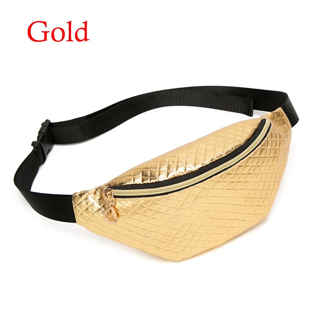 Cool Sequins Printing Waist Bag For Woman Fanny Pack Girls Shoulder Belt Bags Kids Waist Packs Glitter Phone Pouch: style 3-B