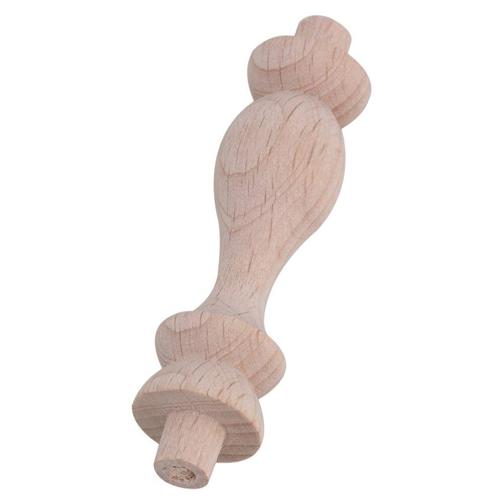 20 stücke 7,5x1,8 cm H-83 Buche Unlackiert unvollendet Holz Handwerk Spindeln Baluster für Heimat Restaurant Dekor Reparatur Dekoration