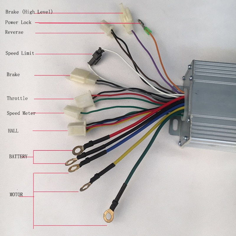 Elektrische Driewieler Motor Borstelloze Controller 750 W 48 V 60 V DC 35A 15MOS Speed Controller Voor 3 4 Wiel Licht E-Auto Deel Reverse