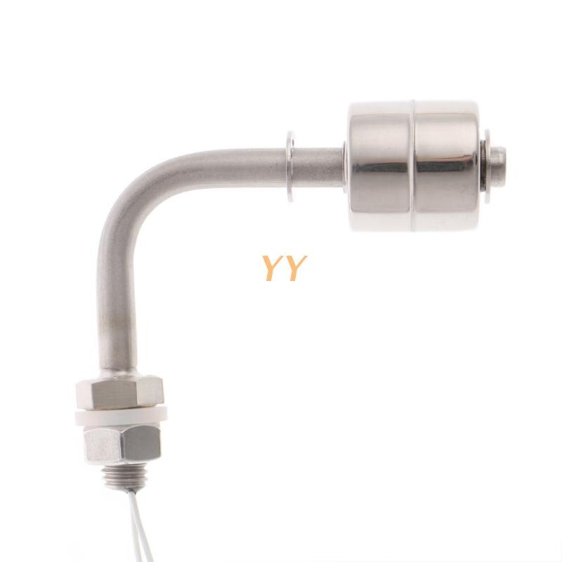 Stainless Steel Float Switch Right Angle Vertical Head Liquid Water Tank Level Sensor