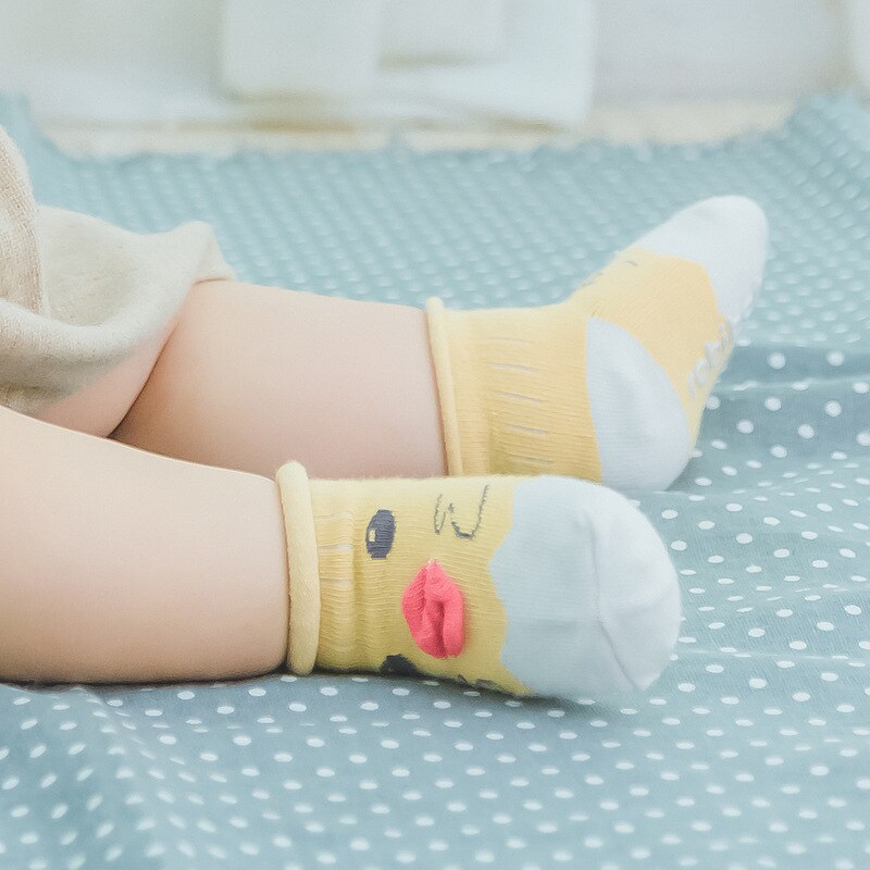 Anti Slip Baby Socks Kids Cute Stereo Animal Cartoon Loose Toddle Boys Girls Socks Children Clothing Accessories