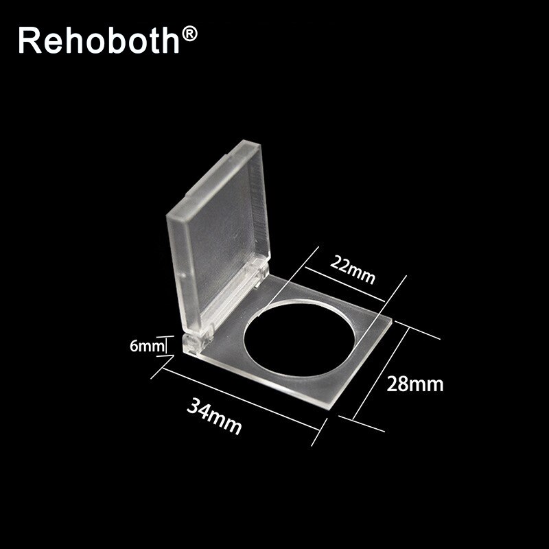 1pcs Transparent waterproof Cover For Push Button Switch Box Protector Metal button Accessories