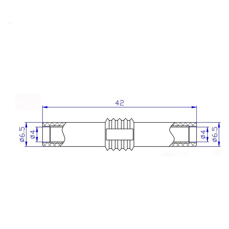 Duokon prise banane U35 Adaptateur de fiche banane court-circuit en