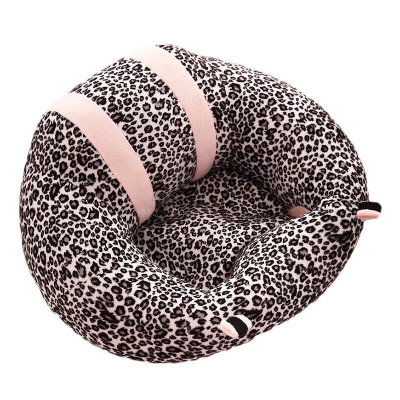 Siège de soutien pour bébés et enfants, housse de siège de canapé souple, coussin de canapé, oreiller en peluche, jouet sac de haricots, Animal: D