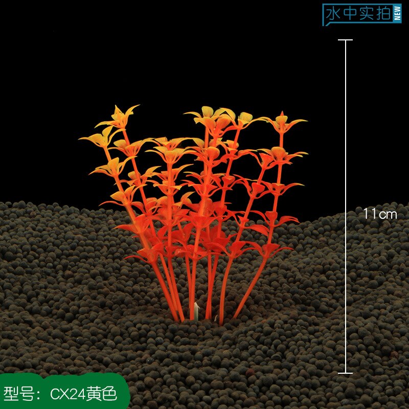 10Pcs Kunstplanten Aquarium Decor Water Onkruid Ornament Plant Aquarium Aquarium Gras 10-12Cm Decoratie: 1