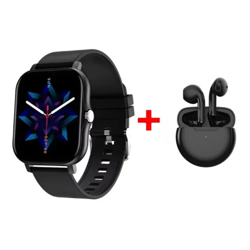 Inteligentny zegarek sportowy ze słuchawkami Zegarki sportowe zdatność monitor pracy serca Odbieranie połączeń Wodoodporny smartwatch dla kobiet mężczyzn Prezent