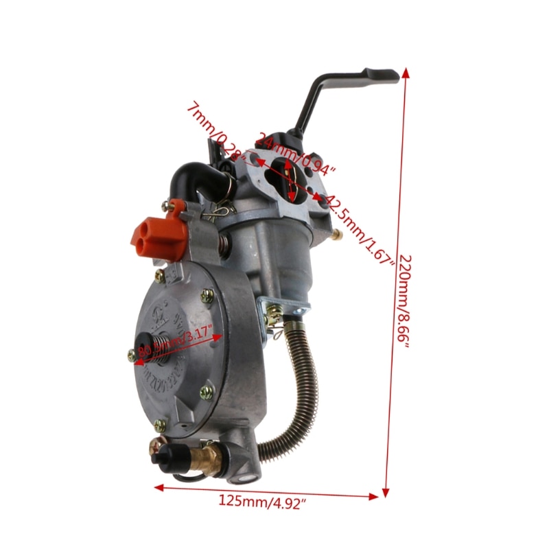 Kit de Conversion de carburateur à double carburant de générateur LPG Kit de Conversion de carburateur à double carburant de générateur LPG