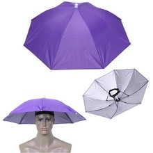 Sombrilla plegable para exteriores, sombrilla, sombrilla, sombrero, banda elástica antilluvia, protector solar de pesca para exteriores, herramienta para sombreros, sombrillas