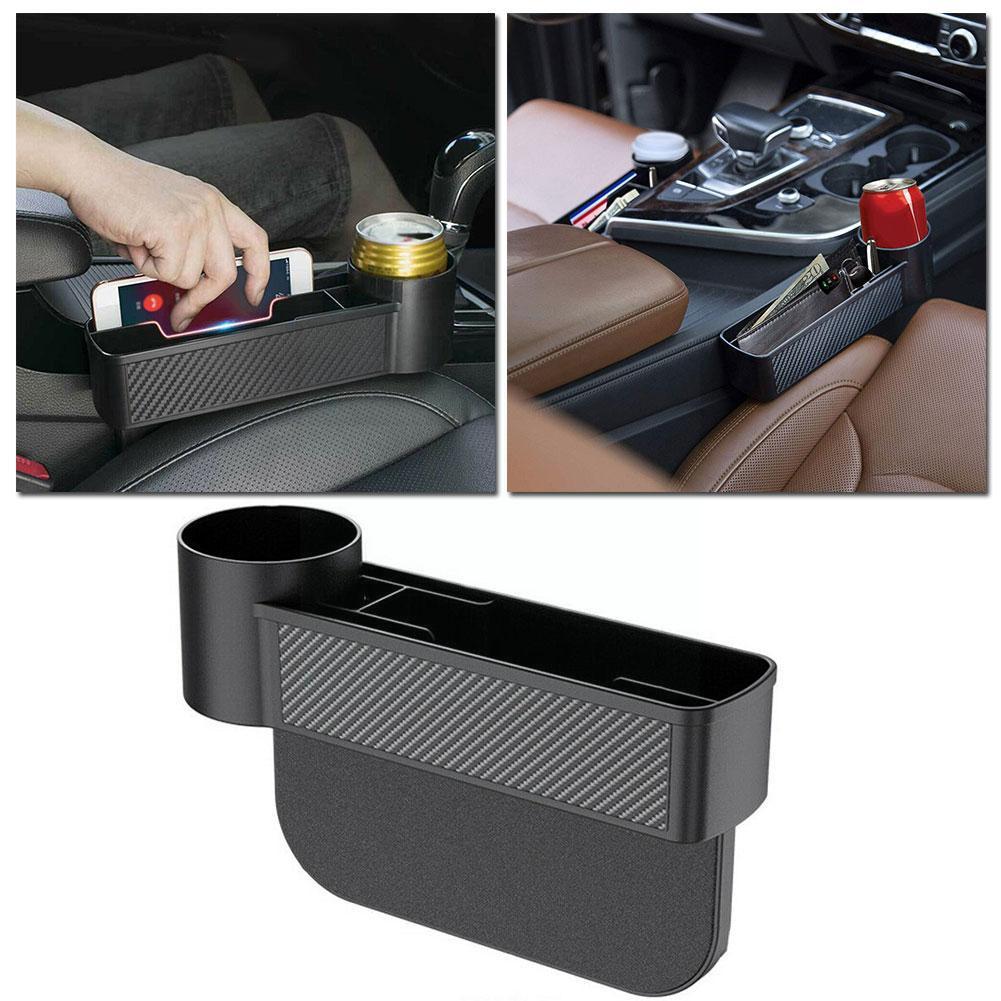 Car Storage Tools Black Auto Car Catcher Filler Organizer Tidying Suv Box Drink Pocket Holder Pocket Stowing Stora I0u3