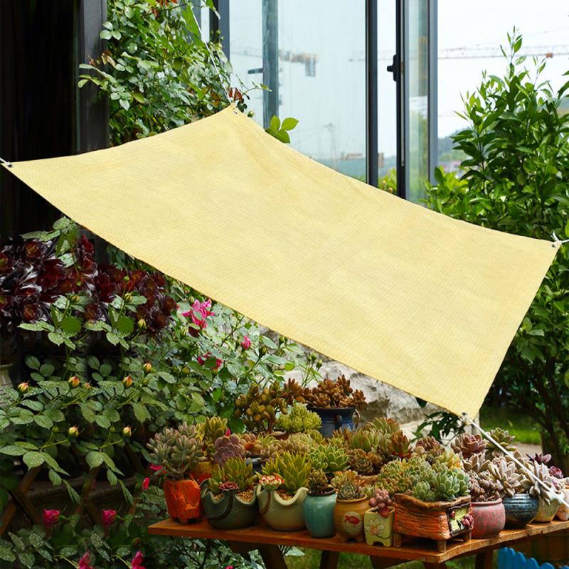 Plant Shade Net Strong Sun Protection Rainproof Effect Waterproof Shade Sails Multipurpose Durable Sun Shelter For Garden Nets