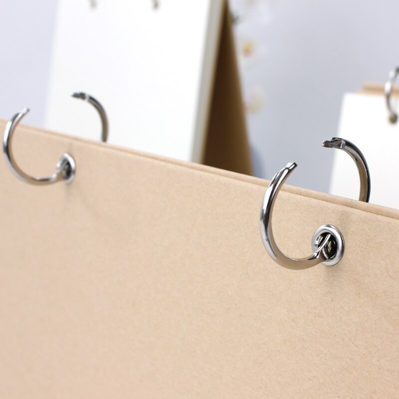 Convertible blank desk calendar DIY handmade homemade calendar for children and students drawing notebook