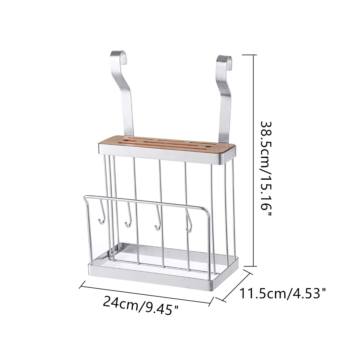 8 soorten Rvs Keuken Organizer Multifunctionele Schotel Droogrek Muur Opknoping Opslag Houder Servies Plank Afdruiprek