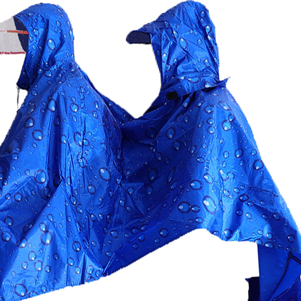 Waterproof Motorcycle Scooter Oxford Raincoat Cover Windproof DoubleRainCoat