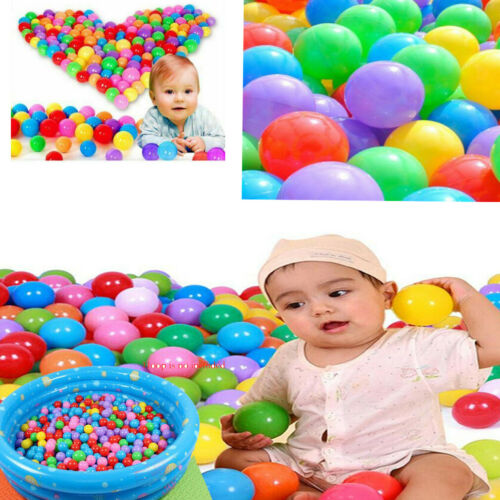Brand 20/50/100Pcs Kids 5.5Cm Pit Ballen Baby Speelgoed Oceaan Ballen Voor Play Zwembad fun Kleurrijke Zachte Plastic Oceaan Bal