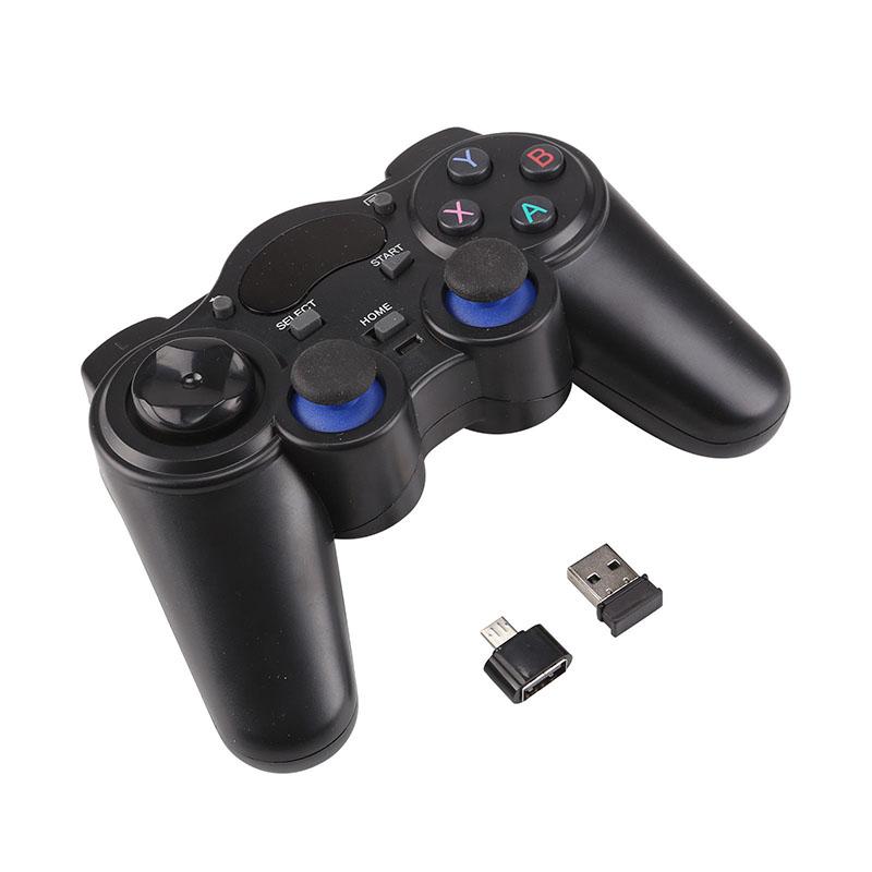 2 stück/set: 2.4g kabellose gamecontroller mit  ps3 ps2 -adapter für android-smartphones, tv-boxen, gamepad-joystick-zubehör