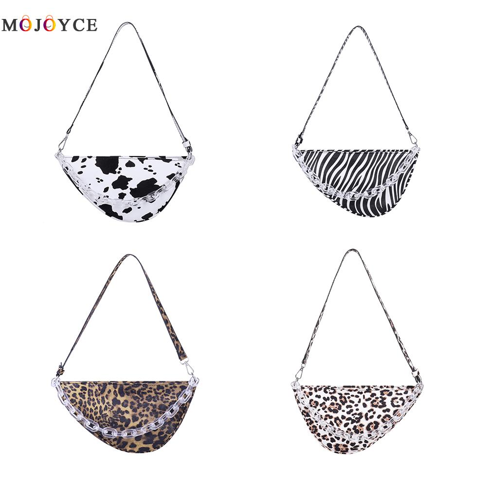 Bolsa de ombro feminina portátil bolsas de viagem teste padrão animal bolsa de couro moda requintado sacola de compras