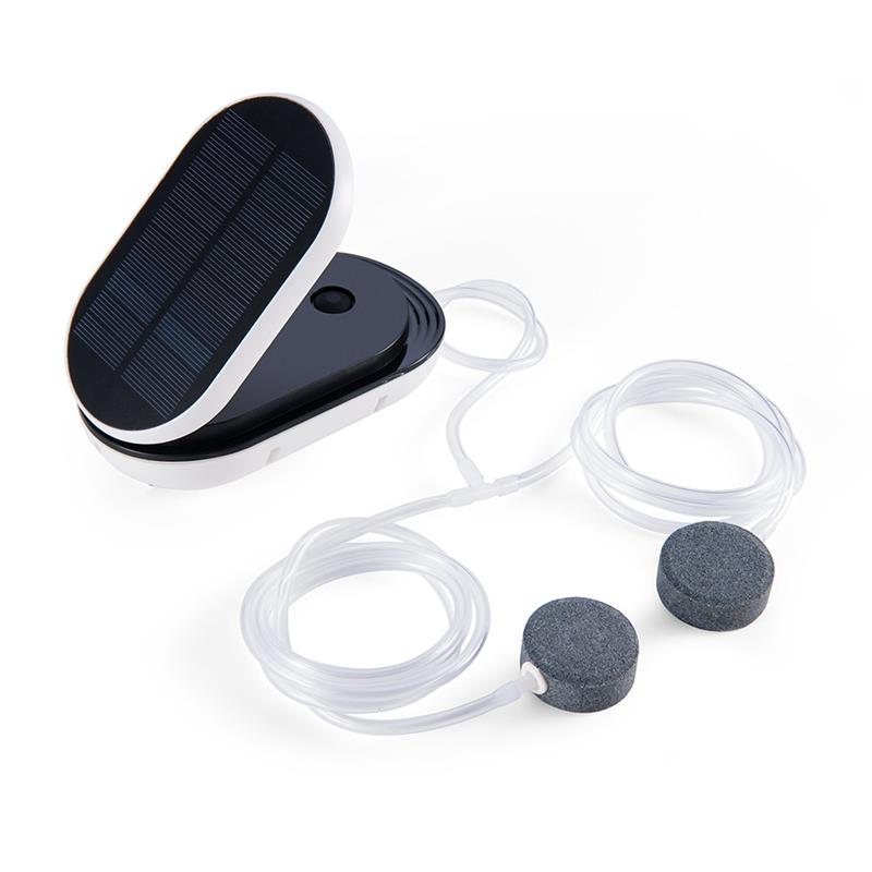 Solar Water Oxygenator Pump With 3 Working Modes Air Pump Oxygenator Fishing Aquarium Pond Pool Air Pump: Default Title