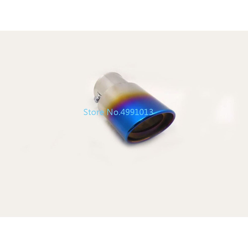 For Peugeot Car muffler exterior end pipe dedicate exhaust tip tail outlet ornament vent 1pcs