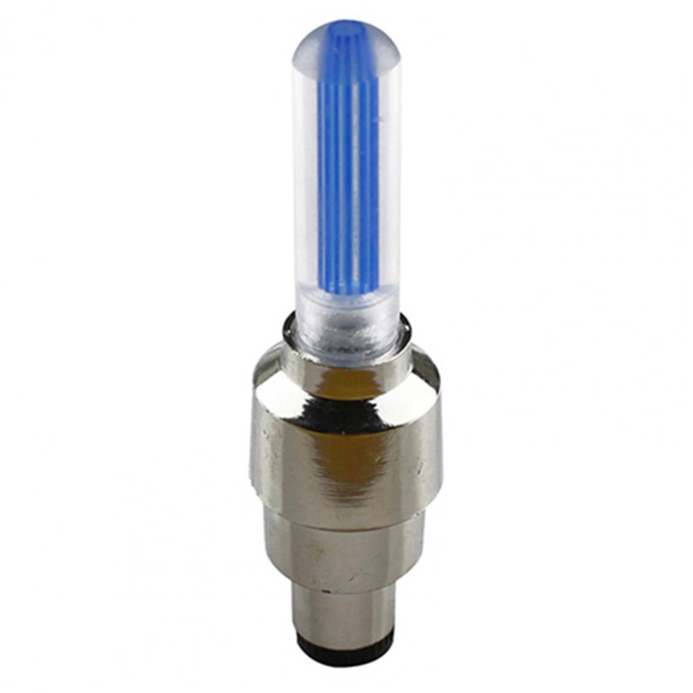 Reifen Ventil Licht Fahrrad LED Multifunktionale Automotive Trim Kunststoff Praktische Ventil Kappe Licht für Fahrrad: Blau