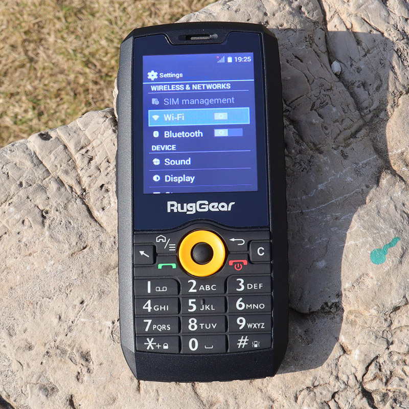 Telefon komórkowy 3G WCDMA IP67 wodoodporny WIFI wytrzymały telefon komórkowy z podwójną kartą SIM z funkcją przycisku celular hebrajska rosyjska arabska klawiatura