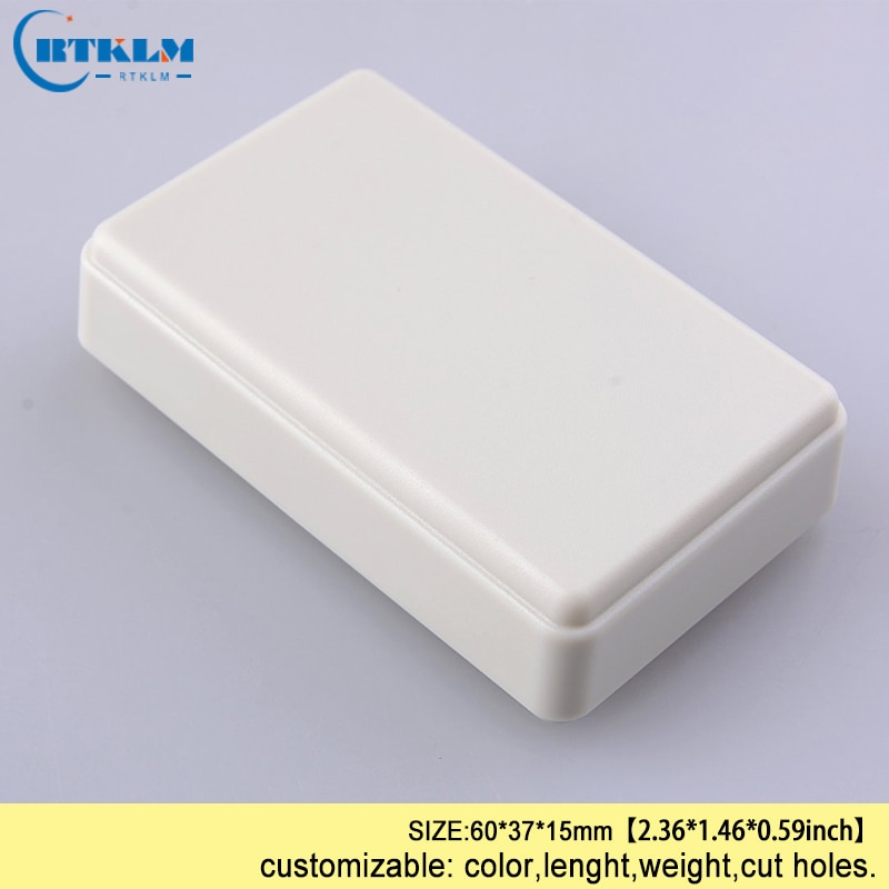 DIY electronic project desktop box abs junction box electronics housing enclosure Small plastic distribution box 60*37*15mm