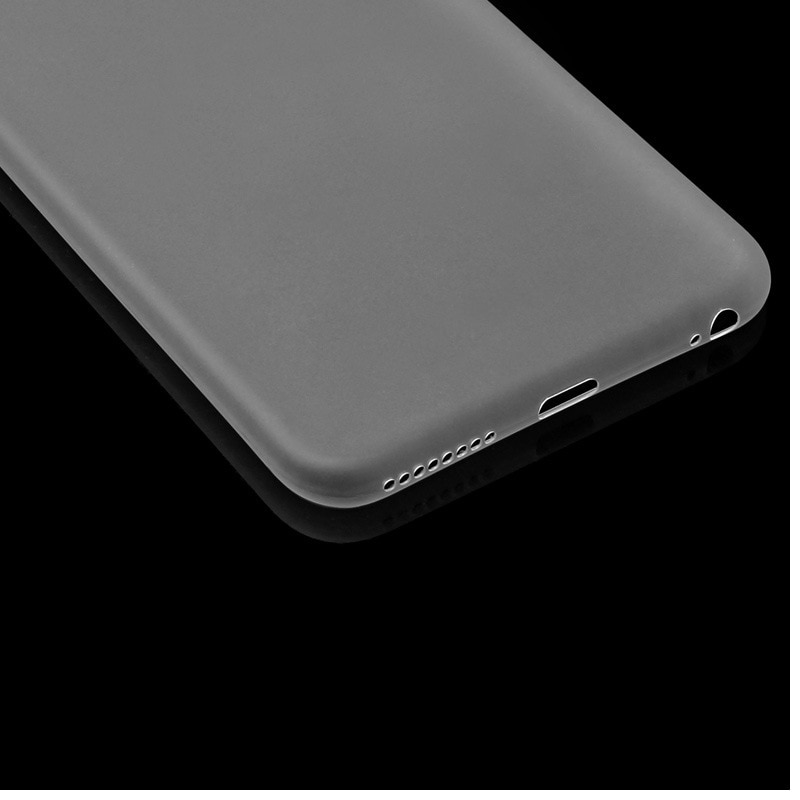 Ricestate Wit En Zwart Doorschijnend Ultra Dunne Matte Plastic Cover Case Voor Iphone 6 6S 6 Plus 6 splus 7 7Plus Case