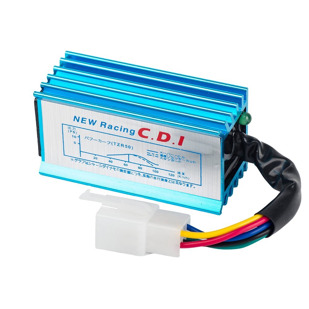 CDI de alto rendimiento para motocicleta, 5 pines, 50, 70, 90, 110, 125cc, para Pit Bike, ATV, ciclomotor