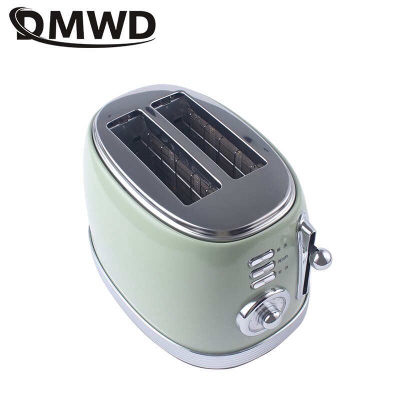 DMWD Household Toaster Retro Bread Baking Machine Automatic Croissant Sandwich maker Breakfast Machine Double-side Heating 220V