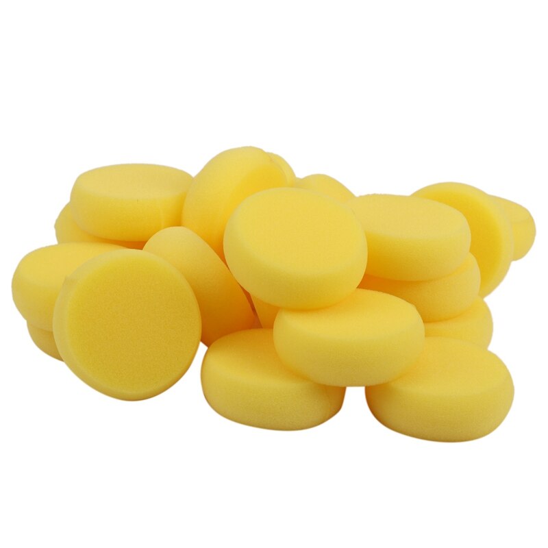 100 stück farbschwämme mit unterschiedlicher farbdichte, synthetische künstlerschwämme, aquarellschwämme für graffiti-malerei, kunsthandwerk, töpferei