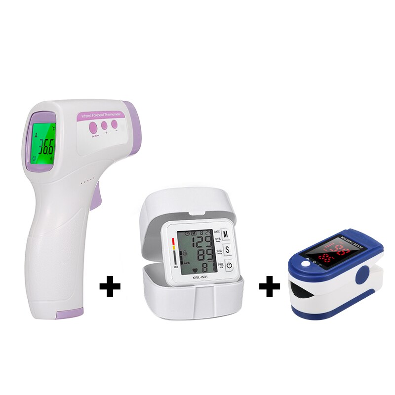 Blood Oxygen Tonometer Blood Pressure Monitor pulse oximeter finger Digital Oximeters Oxygen Saturation Monitor Meter Oximetro: Type 2