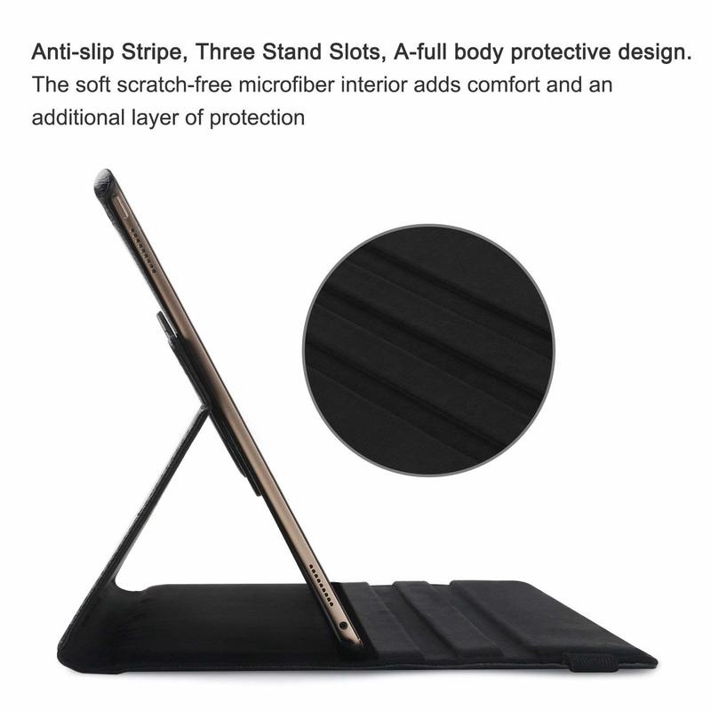 360 Degree Rotation Cover For iPad Pro 12.9 A1670 A1671 A1821 Case Leather Cover For iPad Pro 12.9 A1652 Tablet Cover