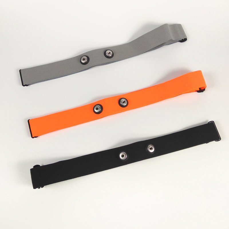 Pulsmåler behagelig følsom, stabil, justerbar, elastisk bryst, blødt rembånd, sport, der kører bluetooth