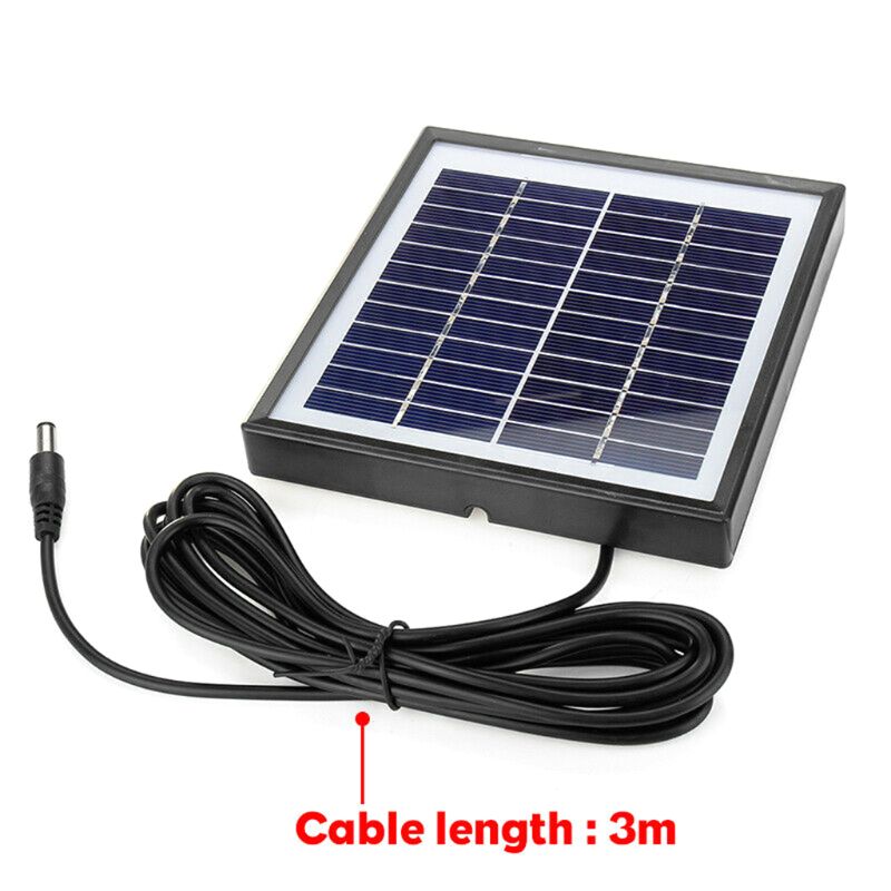 Panel solar de 5W y 12V, Solarmodul Solarzelle, Polykristallin, para acampar, Garten, B85B