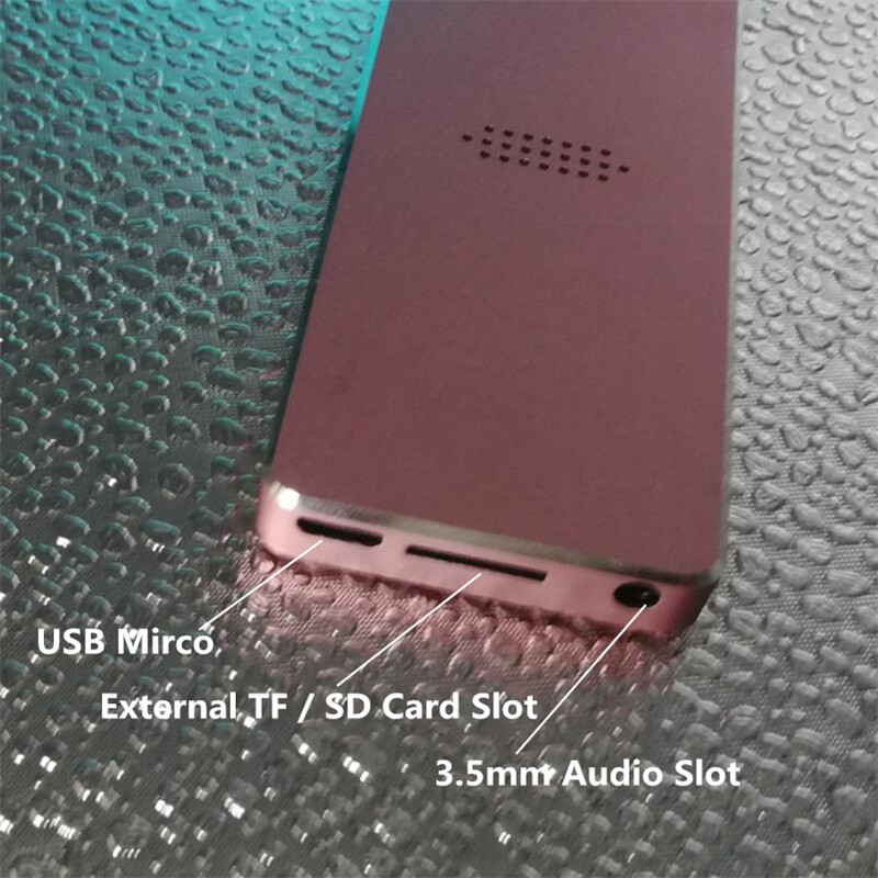 Sport musik hifi  mp3 mp4 spelare 100%  byggt -in 4gb riktigt minne 1.8 "lcd media videospel film fm fotovisare, med tf / sd-kortplats