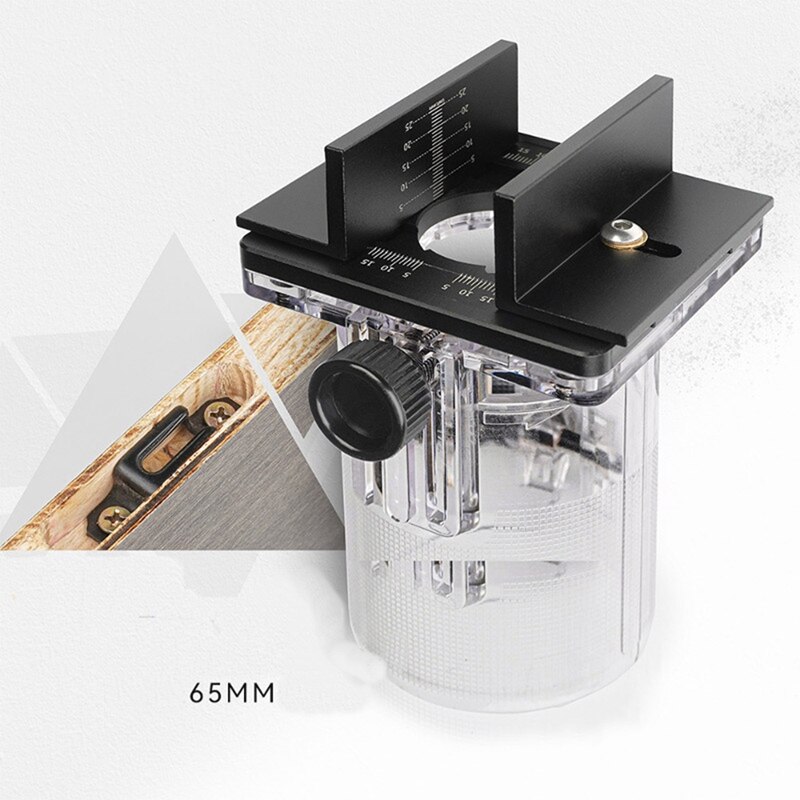 Trim Router Fixed Trimming Machine 2 In 1 Slotting Bracket Invisible Fasteners Wardrobe Cupboard Panel Punch Locator