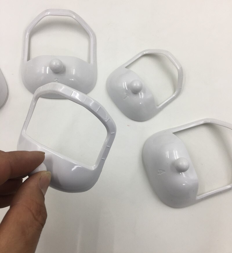 Number seven goatee styling template goatee beard shaper