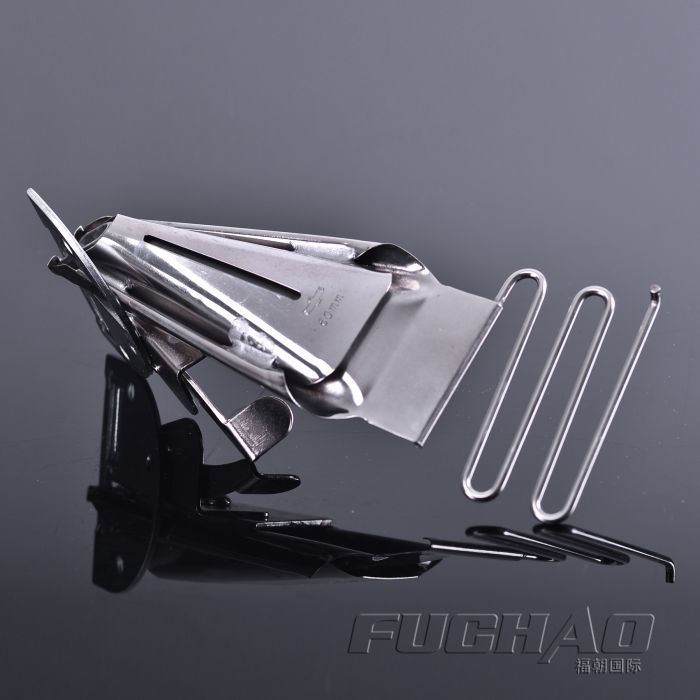 Folder TAPE SIZE 60mm A10 Hemmer Right Angle Bias Binder For Lockstitch Machine Binding Of Curve Edge