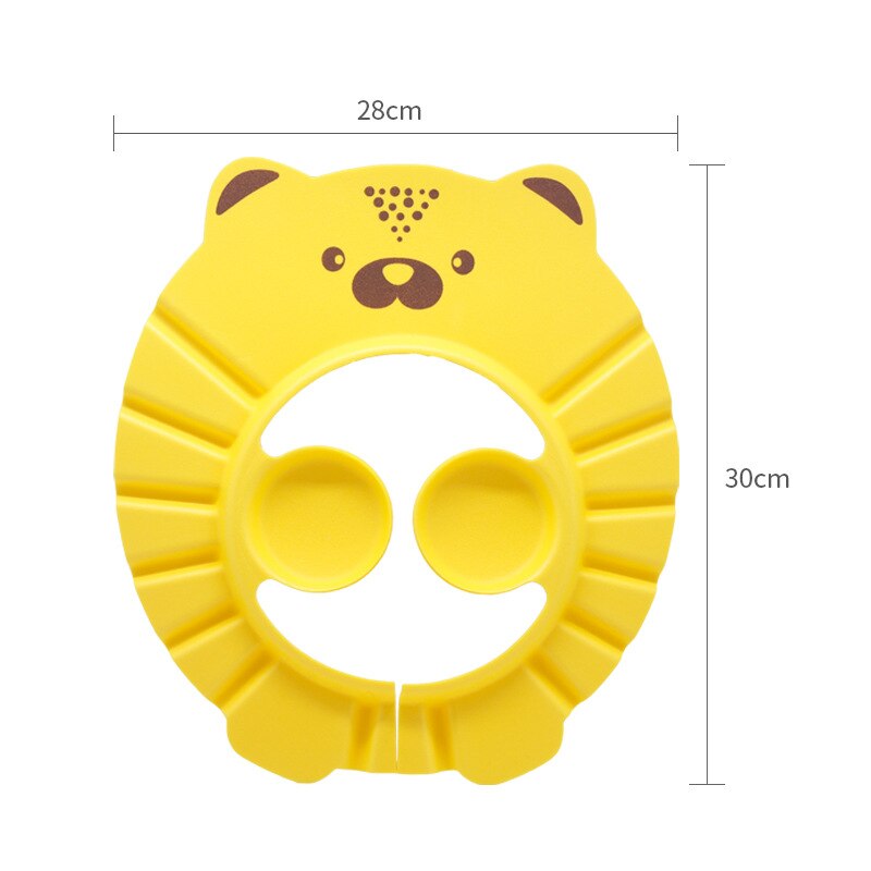Kids Bath Visor Hat Children Waterproof Cap Safe Baby Shower Cap Adjustable Protect Eyes for 3M To 6Y Child Wash Hair Shield