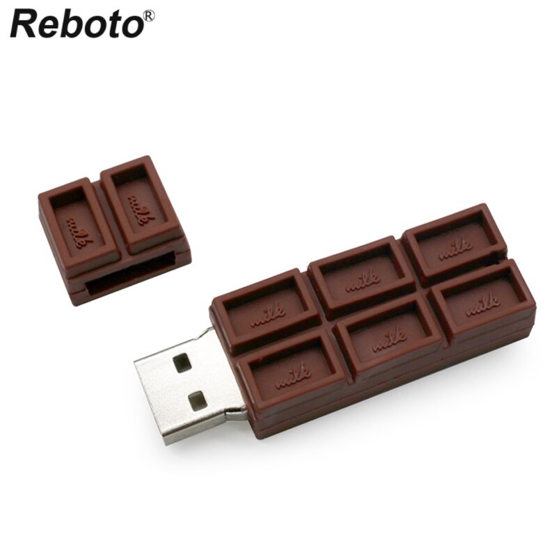Mijn Zoete Chocolade Cartoon Pen Drive 16 Gb 64 Gb 32 Gb Usb Flash Drive 4 Gb 8 Gb Flash geheugen Pendrive Stick Memory Stick Creatieve