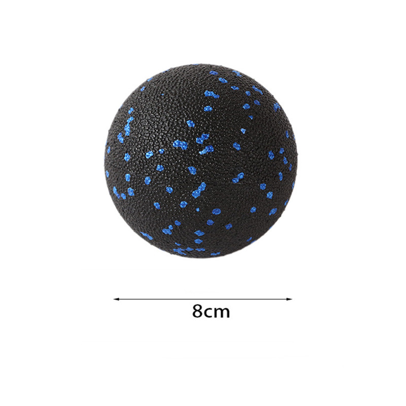 Mini EPP Hollow Yoga Foam Block Massage Roller Block Yoga Column Balance Axis Massage Roller Relax Exercise Fitness Equipment: Ivory