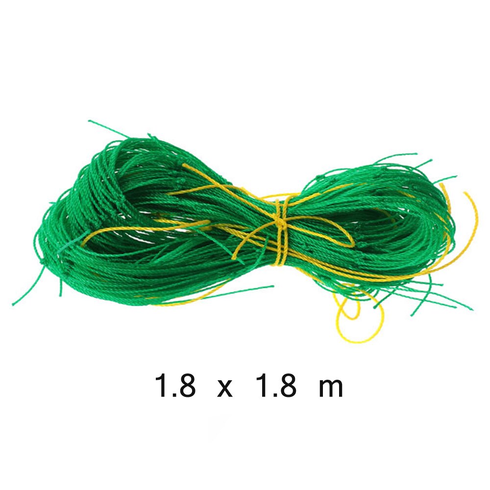 Gardening Network Plant Support Grow Net Holder Garden Fence Plants Climbing Nylon Net for Cucumber Morning Glory Petunia Flower: 1.8x1.8M