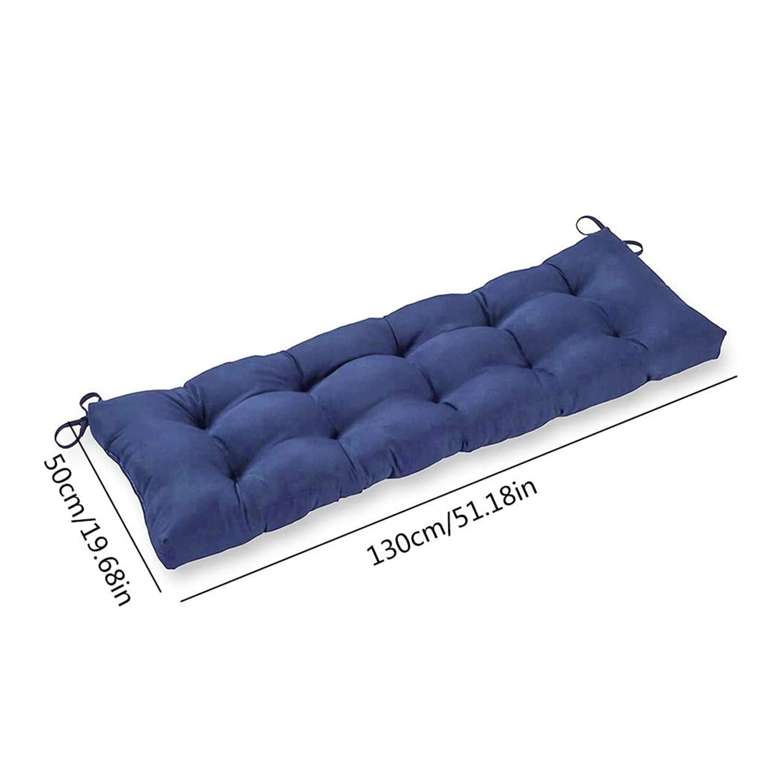 Banco cojín Swing cojín tumbona muebles de jardín o Patio balancín sólido blando cojín almohadones sofá silla colchón para asiento Pad: D