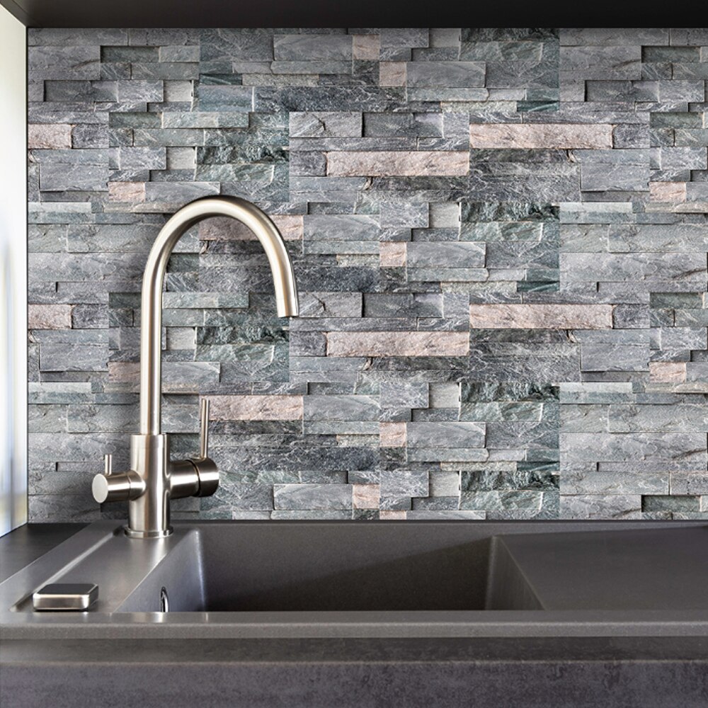 3D Brick Wall Stickers Wallpaper Decor Foam Waterproof Wall Covering Wallpaper For Kids Living Room DIY Background