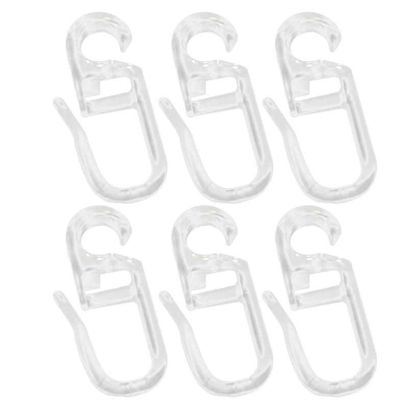 50 Stuks Bed Gordijn Speciale Haak Accessoires Gordijn Opknoping Ring Gordijn Roll Universele Gordijn Schuiven Gordijn Haken Voor Thuis