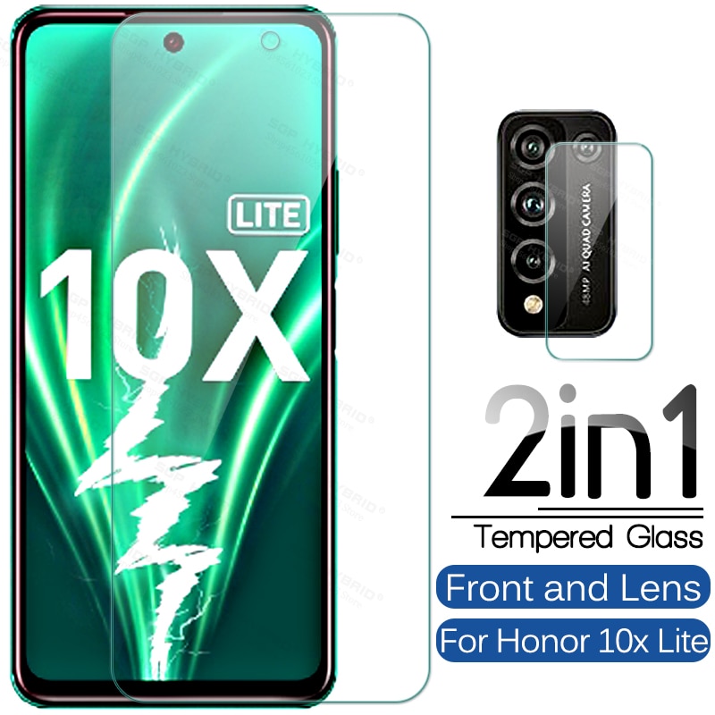 1 Om 2 Camera Glas Voor Huawei Honor 10x Honor10x Lite Beschermende Glas Op Honor 10Xlite 10 X Lite xlite Licht Schoon Screen Sklo