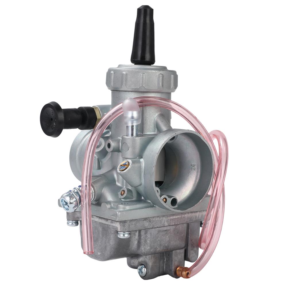 PowerMotor – carburateur Mikuni VM24 28mm, pour moteur 150cc 160cc 200cc 250cc CRF KLX TTR Pit Bike ATV, rond coulissant