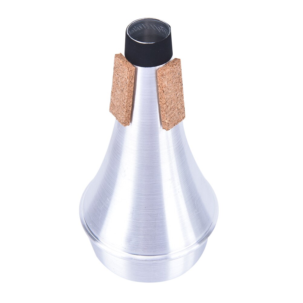 de trompeta silenciosa de aluminio para trompetas rectas para principiantes de práctica de instrumentos de Jazz 68*68*135mm
