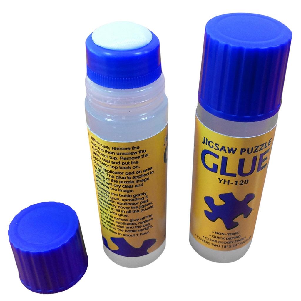 120ml no tóxico ecológico pegamento rompecabezas Conserver auto aplicar secado rápido para Diy pegar papel líquido Gel transparente