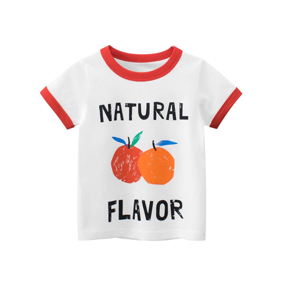 Meisjes Zomer Tops Modieuze Korte Mouw T-shirt Casual Daily T-stukken Voor Kinderen