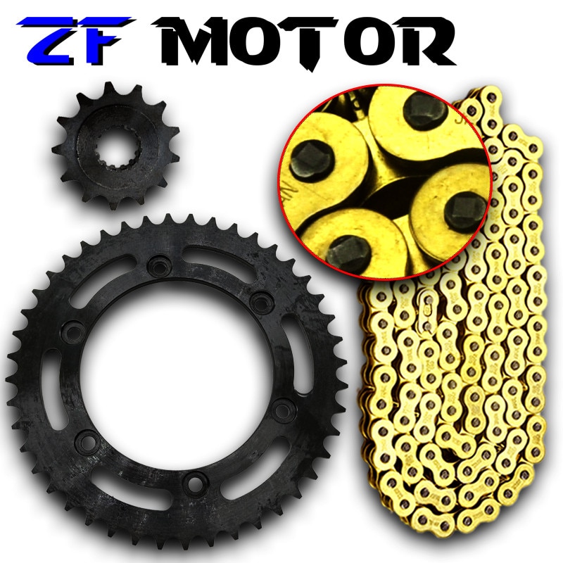 A Set Accessories O Ring Chain Add Gear Sprocket Chain Disc Wheel Kit For Honda CBR250RR MC22 CBR250 1990--1998 VTR250 90-98